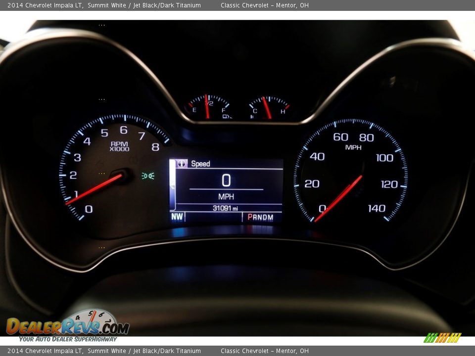 2014 Chevrolet Impala LT Summit White / Jet Black/Dark Titanium Photo #7