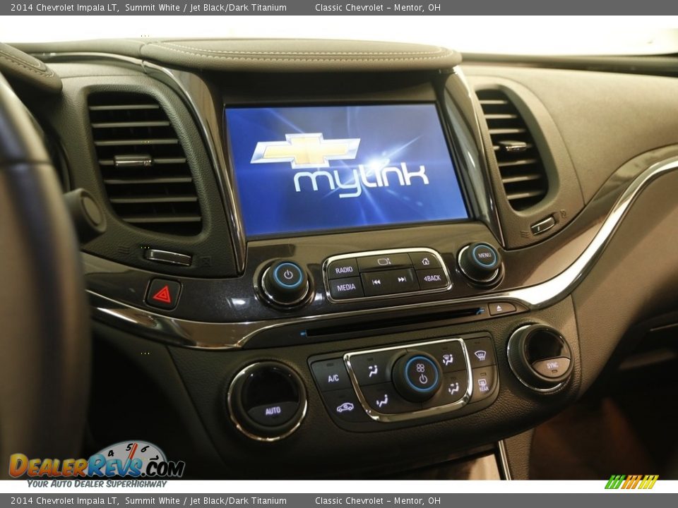 2014 Chevrolet Impala LT Summit White / Jet Black/Dark Titanium Photo #8