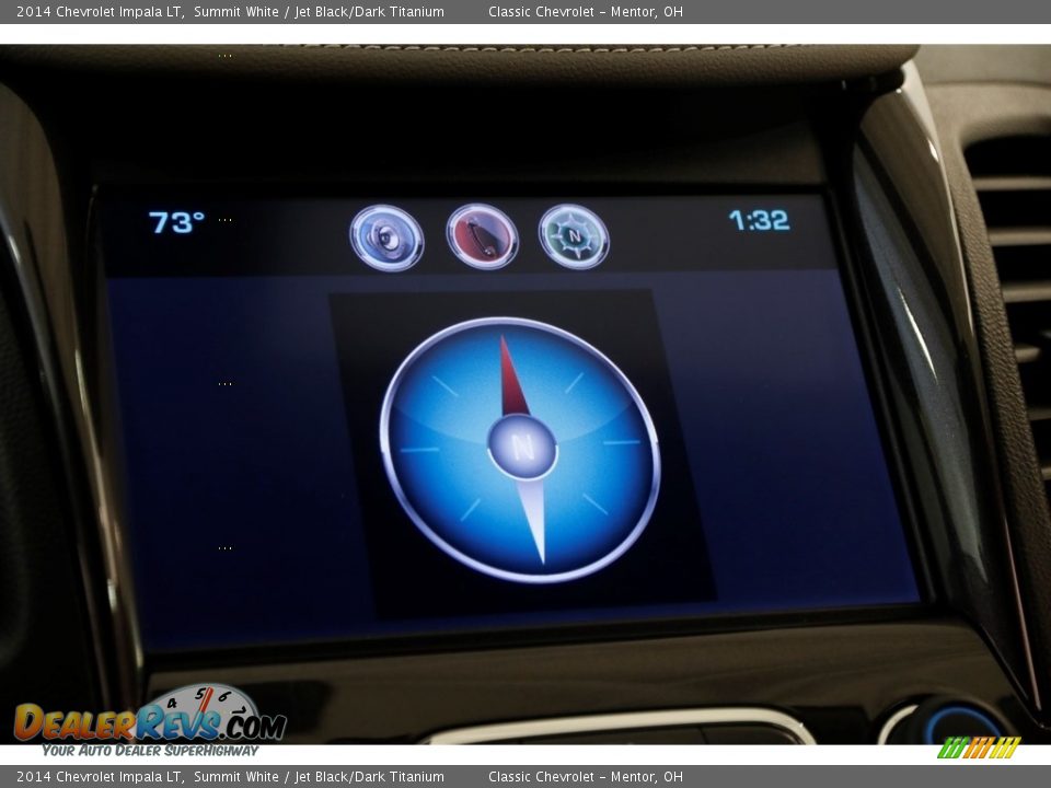 2014 Chevrolet Impala LT Summit White / Jet Black/Dark Titanium Photo #11