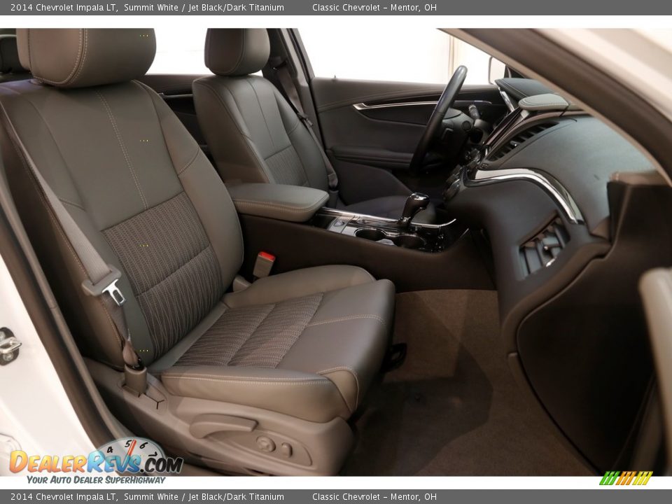 2014 Chevrolet Impala LT Summit White / Jet Black/Dark Titanium Photo #14