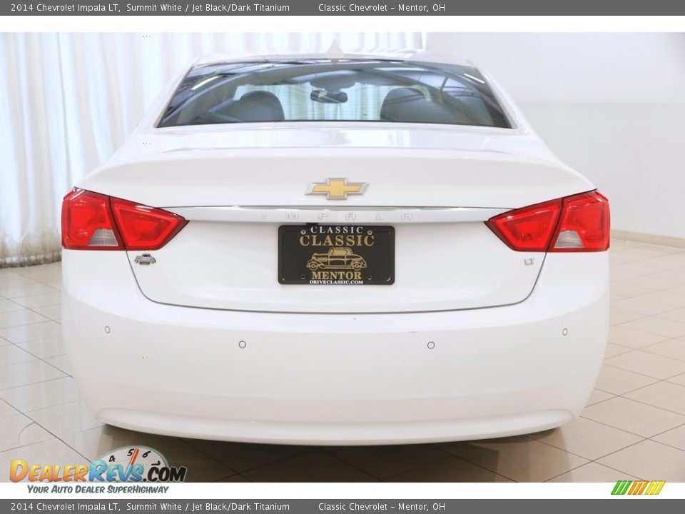 2014 Chevrolet Impala LT Summit White / Jet Black/Dark Titanium Photo #17