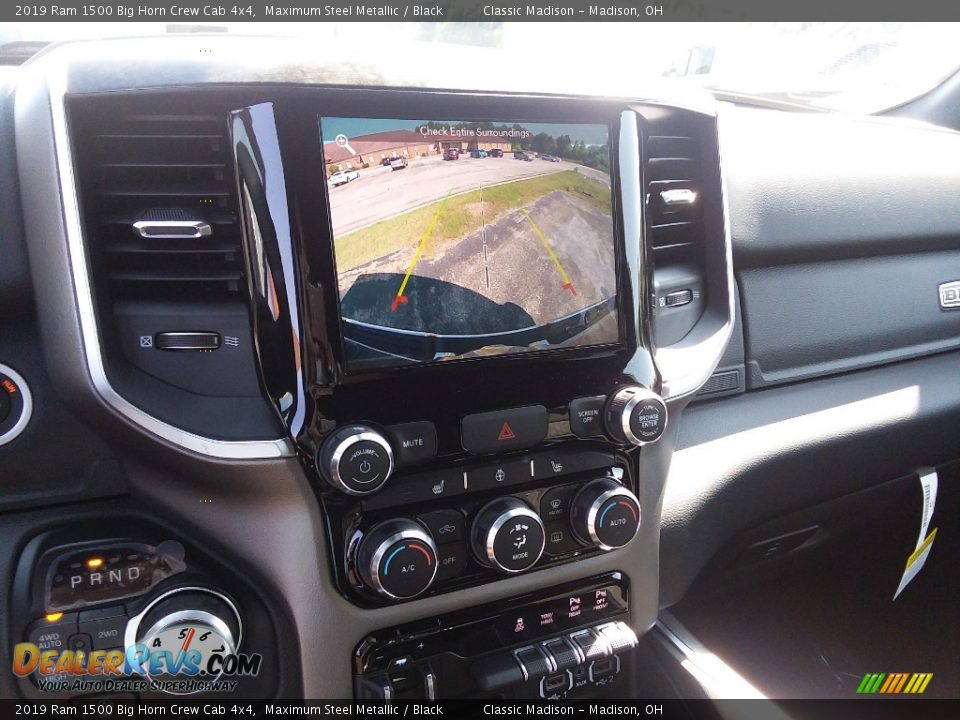 2019 Ram 1500 Big Horn Crew Cab 4x4 Maximum Steel Metallic / Black Photo #10