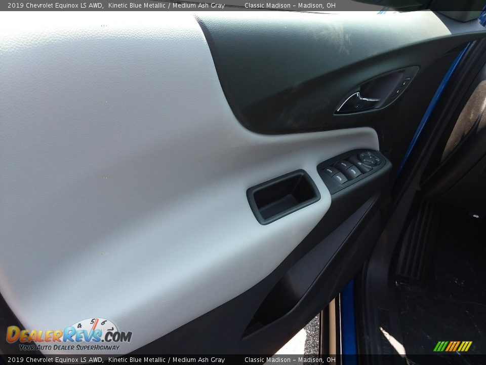 2019 Chevrolet Equinox LS AWD Kinetic Blue Metallic / Medium Ash Gray Photo #3