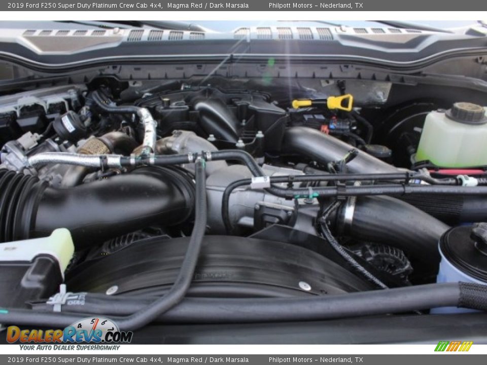 2019 Ford F250 Super Duty Platinum Crew Cab 4x4 6.7 Liter Power Stroke OHV 32-Valve Turbo-Diesel V8 Engine Photo #34