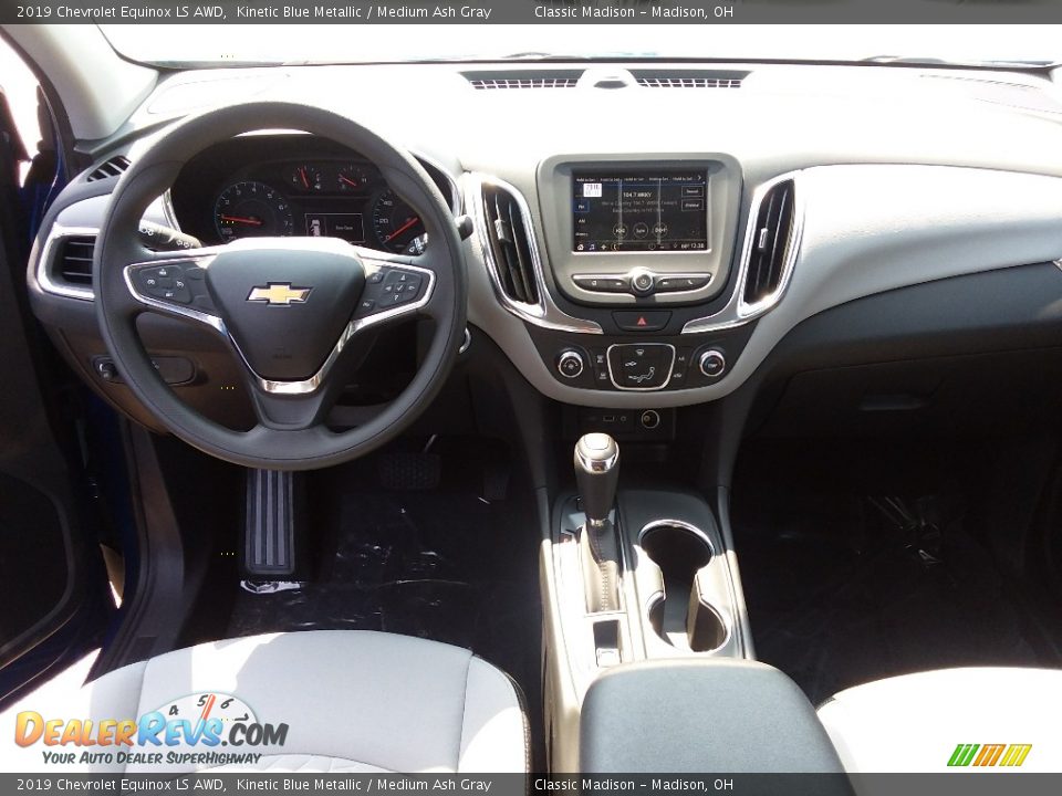 2019 Chevrolet Equinox LS AWD Kinetic Blue Metallic / Medium Ash Gray Photo #6