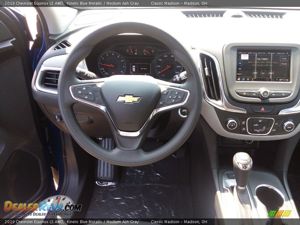 2019 Chevrolet Equinox LS AWD Kinetic Blue Metallic / Medium Ash Gray Photo #7