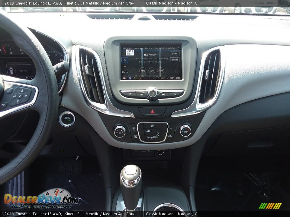 2019 Chevrolet Equinox LS AWD Kinetic Blue Metallic / Medium Ash Gray Photo #9