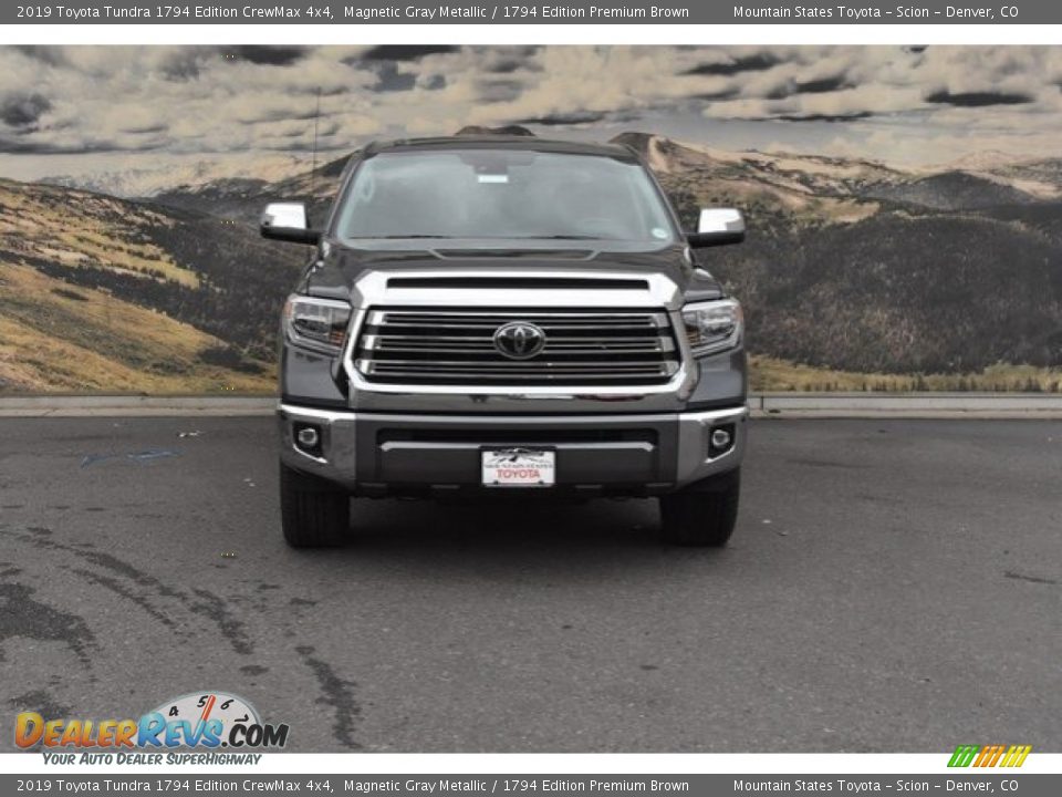 2019 Toyota Tundra 1794 Edition CrewMax 4x4 Magnetic Gray Metallic / 1794 Edition Premium Brown Photo #2