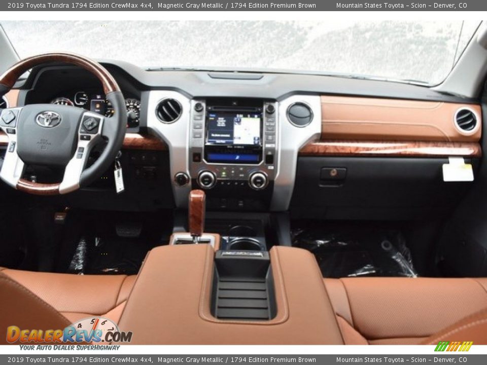 2019 Toyota Tundra 1794 Edition CrewMax 4x4 Magnetic Gray Metallic / 1794 Edition Premium Brown Photo #8