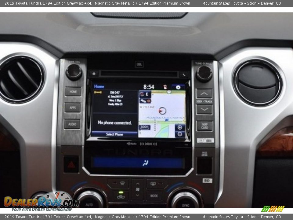 2019 Toyota Tundra 1794 Edition CrewMax 4x4 Magnetic Gray Metallic / 1794 Edition Premium Brown Photo #10