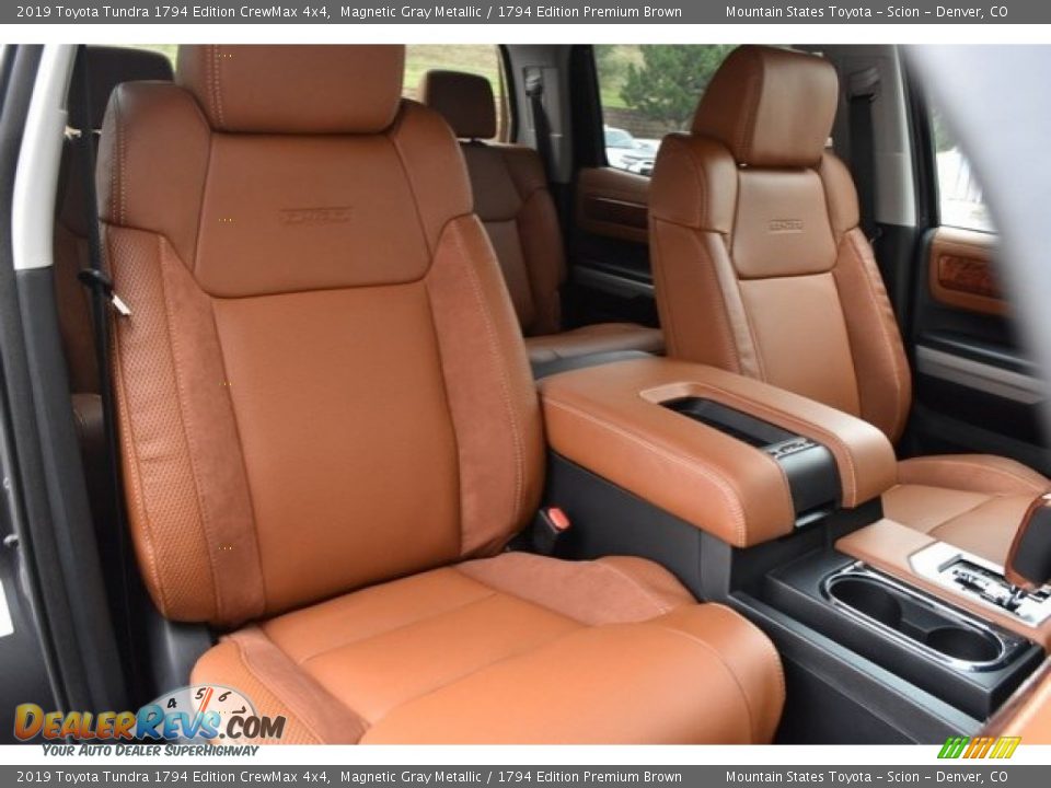 2019 Toyota Tundra 1794 Edition CrewMax 4x4 Magnetic Gray Metallic / 1794 Edition Premium Brown Photo #13