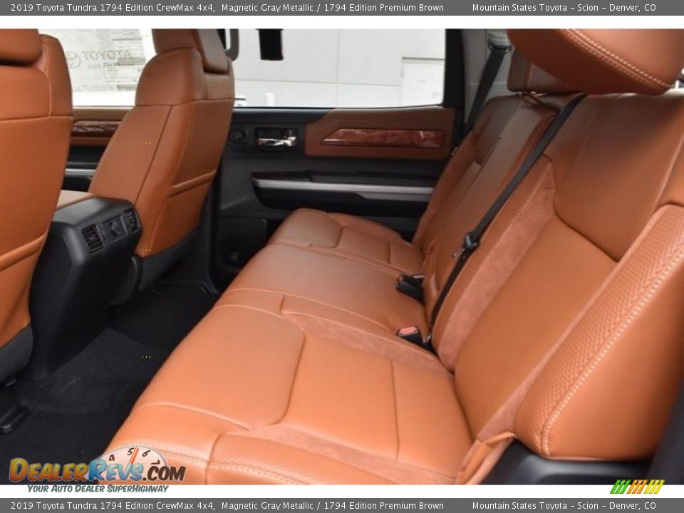 2019 Toyota Tundra 1794 Edition CrewMax 4x4 Magnetic Gray Metallic / 1794 Edition Premium Brown Photo #15
