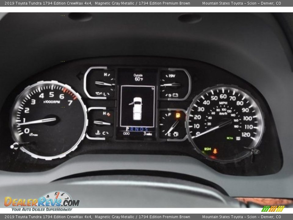 2019 Toyota Tundra 1794 Edition CrewMax 4x4 Magnetic Gray Metallic / 1794 Edition Premium Brown Photo #29