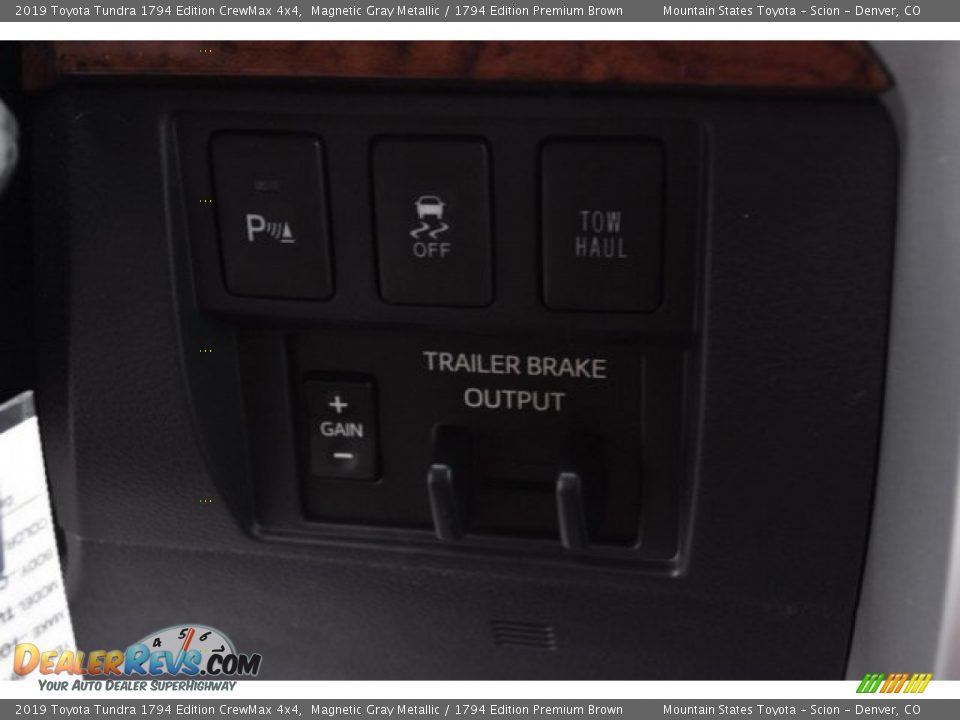 2019 Toyota Tundra 1794 Edition CrewMax 4x4 Magnetic Gray Metallic / 1794 Edition Premium Brown Photo #30