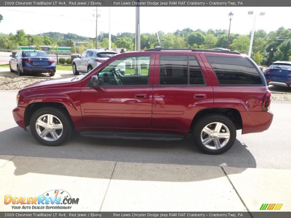 2009 Chevrolet TrailBlazer LT 4x4 Red Jewel / Ebony Photo #6