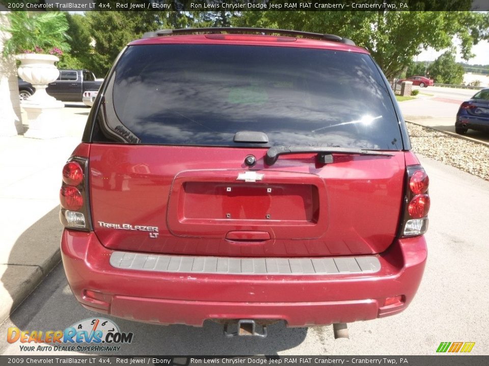 2009 Chevrolet TrailBlazer LT 4x4 Red Jewel / Ebony Photo #8