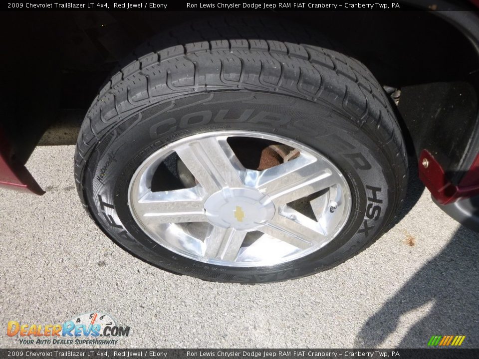 2009 Chevrolet TrailBlazer LT 4x4 Red Jewel / Ebony Photo #9