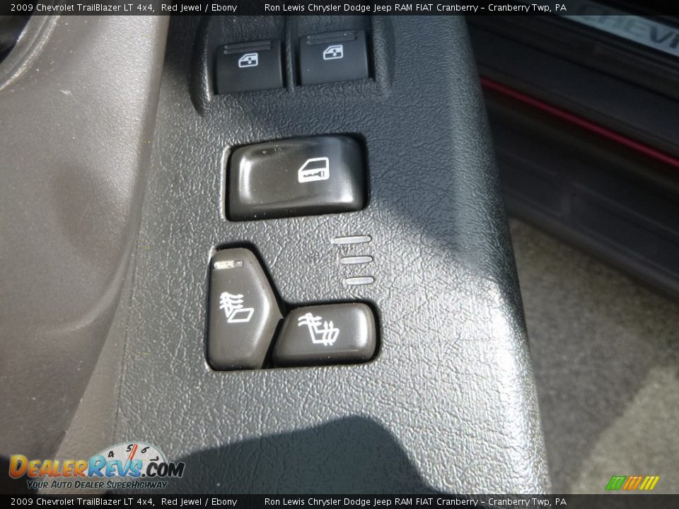 2009 Chevrolet TrailBlazer LT 4x4 Red Jewel / Ebony Photo #17