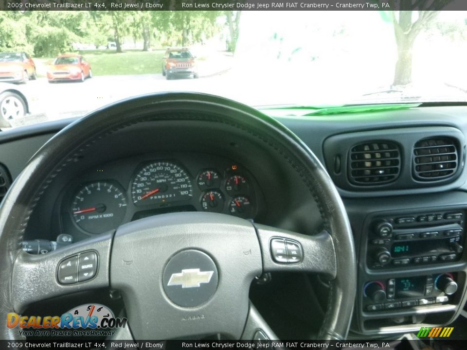 2009 Chevrolet TrailBlazer LT 4x4 Red Jewel / Ebony Photo #20