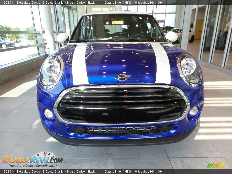 2019 Mini Hardtop Cooper 2 Door Starlight Blue / Carbon Black Photo #4