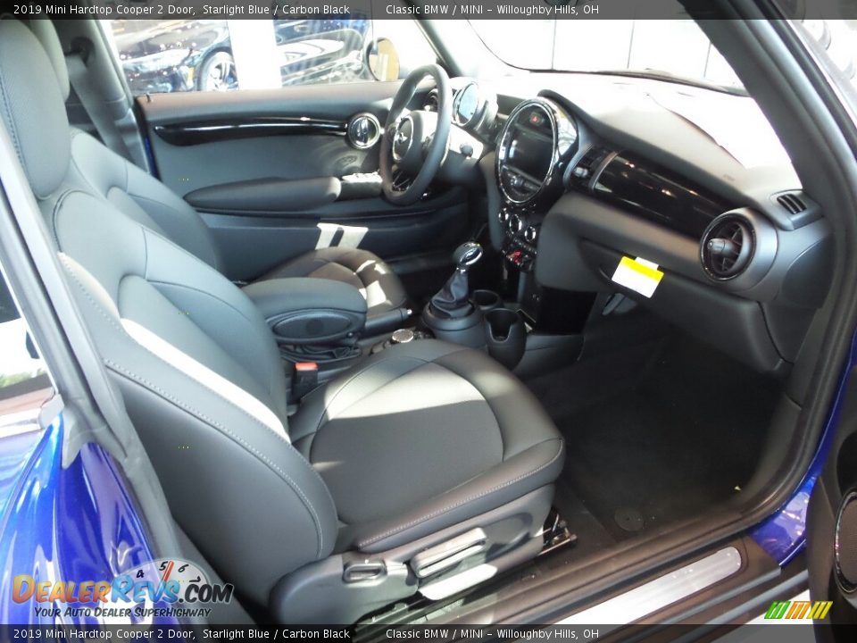2019 Mini Hardtop Cooper 2 Door Starlight Blue / Carbon Black Photo #6