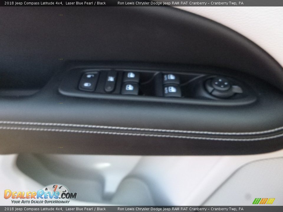 2018 Jeep Compass Latitude 4x4 Laser Blue Pearl / Black Photo #20