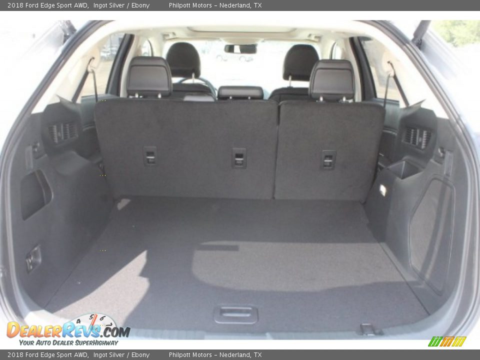 2018 Ford Edge Sport AWD Ingot Silver / Ebony Photo #27