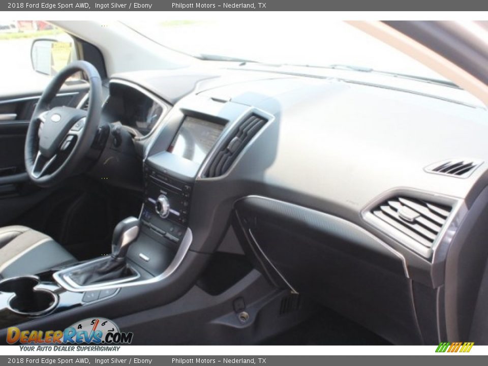 2018 Ford Edge Sport AWD Ingot Silver / Ebony Photo #32