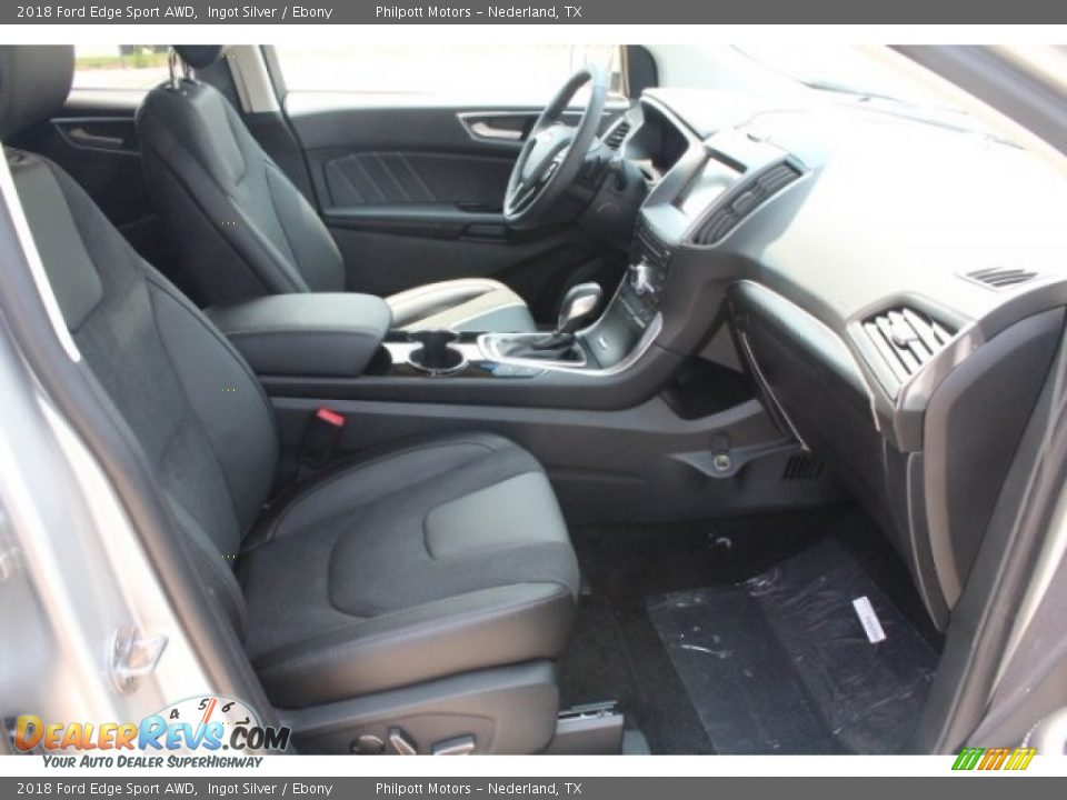 2018 Ford Edge Sport AWD Ingot Silver / Ebony Photo #33