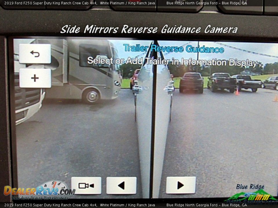 2019 Ford F250 Super Duty King Ranch Crew Cab 4x4 White Platinum / King Ranch Java Photo #19