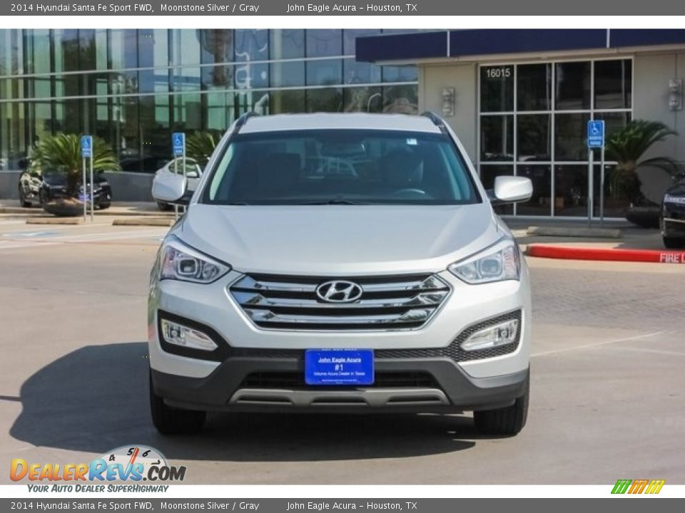 2014 Hyundai Santa Fe Sport FWD Moonstone Silver / Gray Photo #2