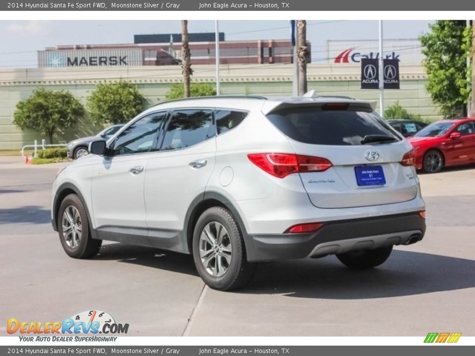 2014 Hyundai Santa Fe Sport FWD Moonstone Silver / Gray Photo #5