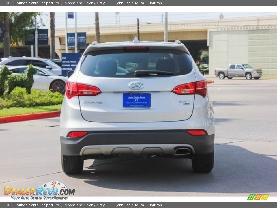 2014 Hyundai Santa Fe Sport FWD Moonstone Silver / Gray Photo #6