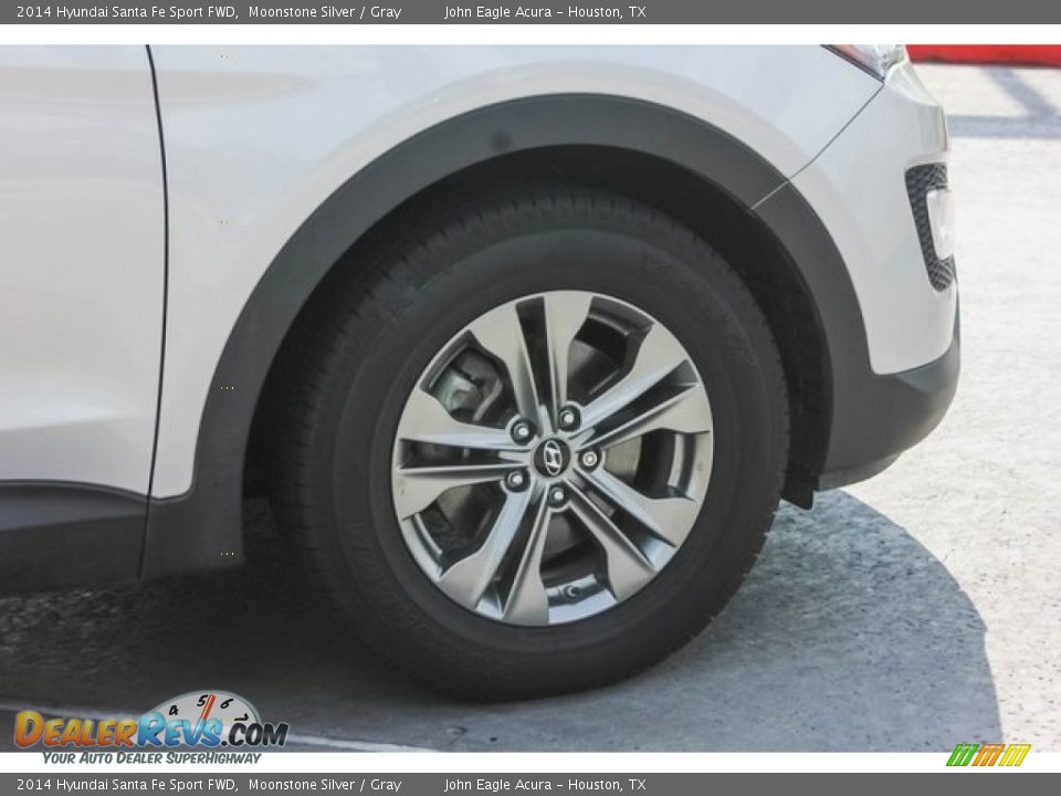 2014 Hyundai Santa Fe Sport FWD Moonstone Silver / Gray Photo #10