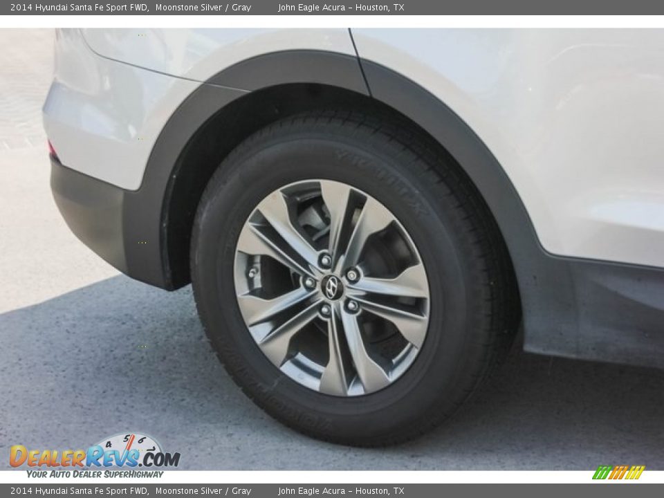 2014 Hyundai Santa Fe Sport FWD Moonstone Silver / Gray Photo #11