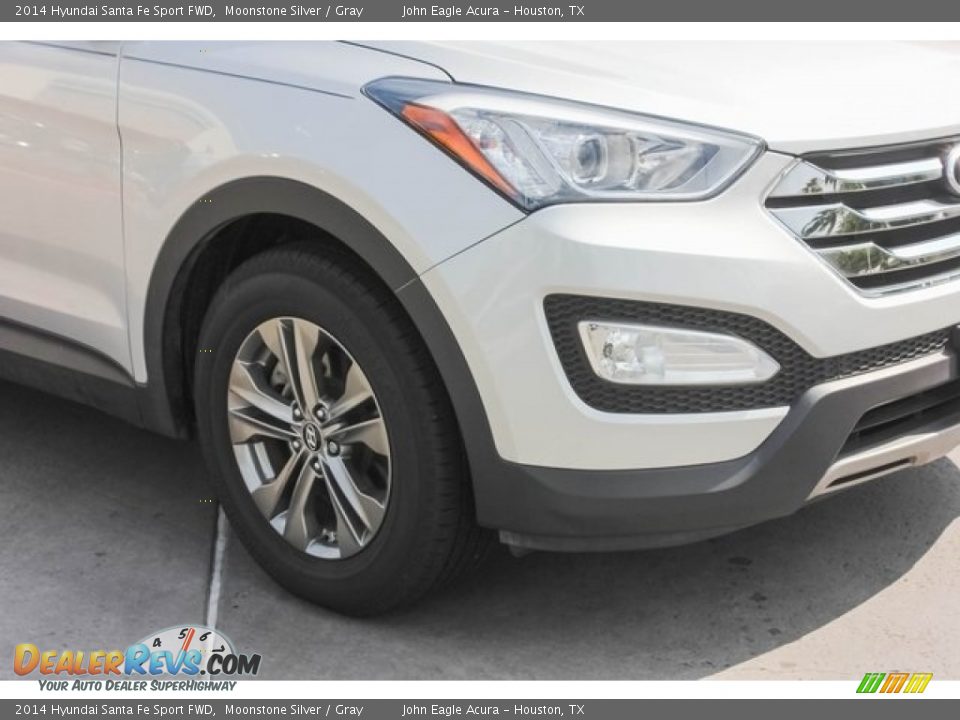 2014 Hyundai Santa Fe Sport FWD Moonstone Silver / Gray Photo #12