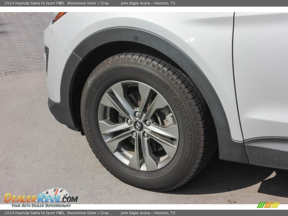 2014 Hyundai Santa Fe Sport FWD Moonstone Silver / Gray Photo #13