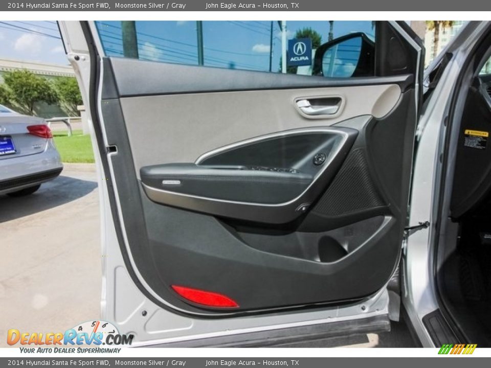 2014 Hyundai Santa Fe Sport FWD Moonstone Silver / Gray Photo #17