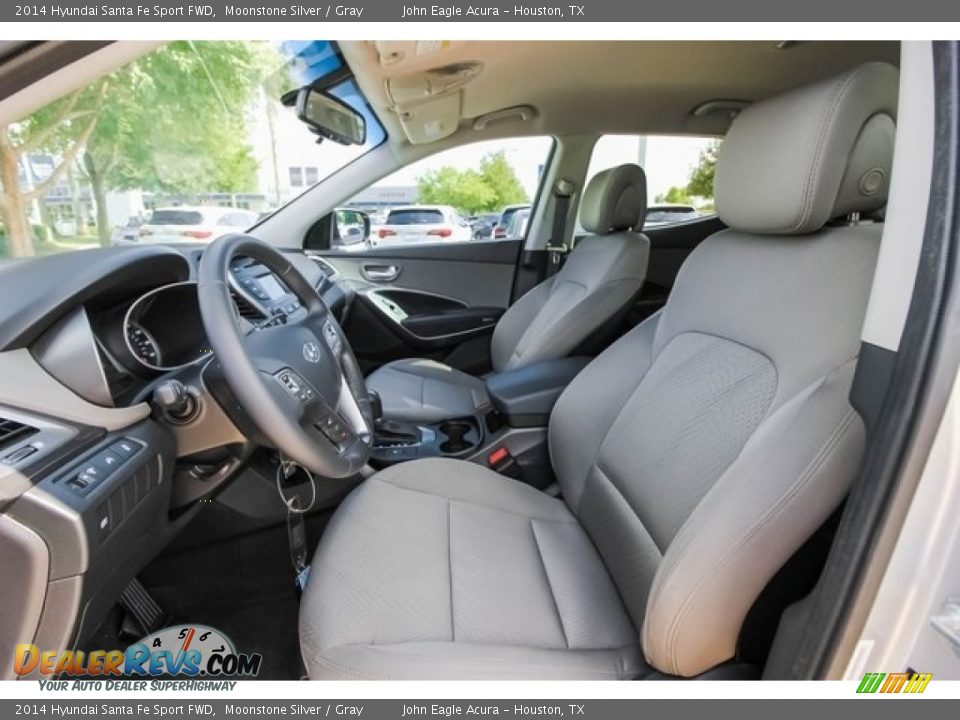 2014 Hyundai Santa Fe Sport FWD Moonstone Silver / Gray Photo #18