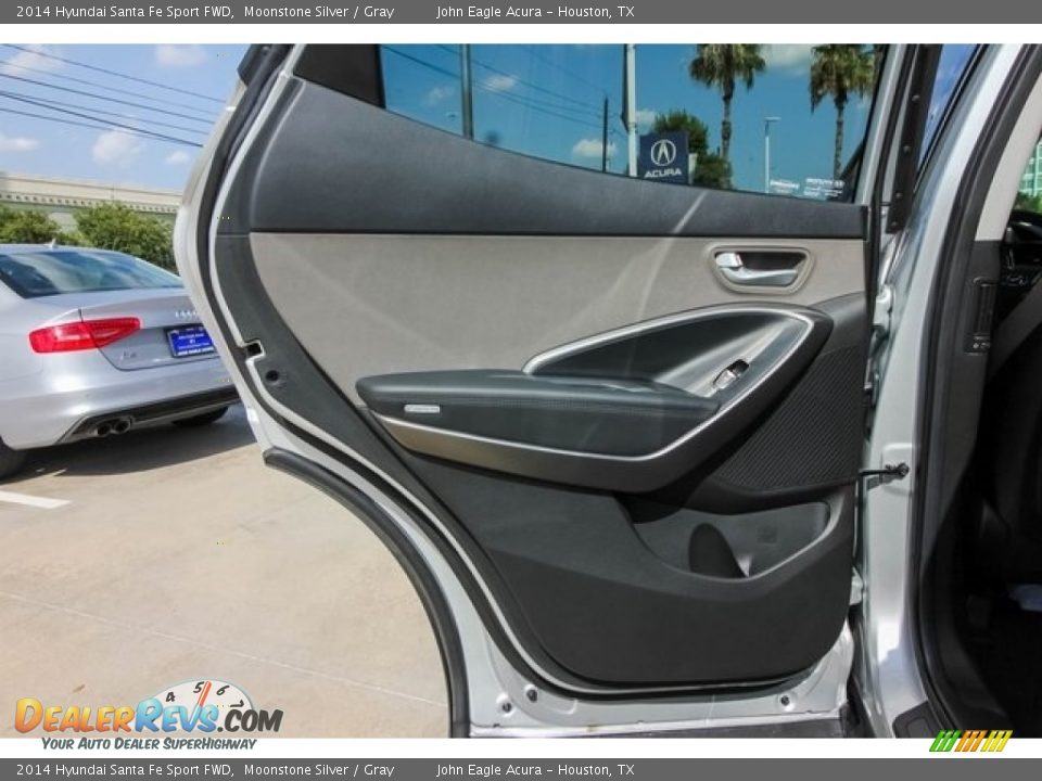 2014 Hyundai Santa Fe Sport FWD Moonstone Silver / Gray Photo #19