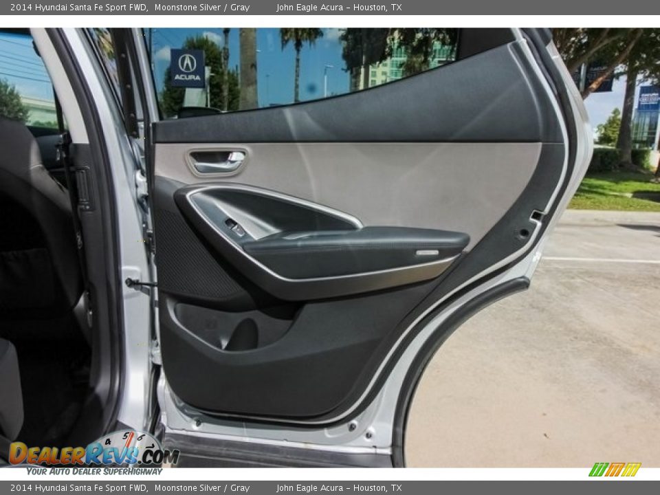 2014 Hyundai Santa Fe Sport FWD Moonstone Silver / Gray Photo #22