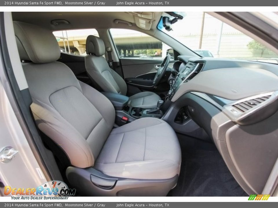 2014 Hyundai Santa Fe Sport FWD Moonstone Silver / Gray Photo #25