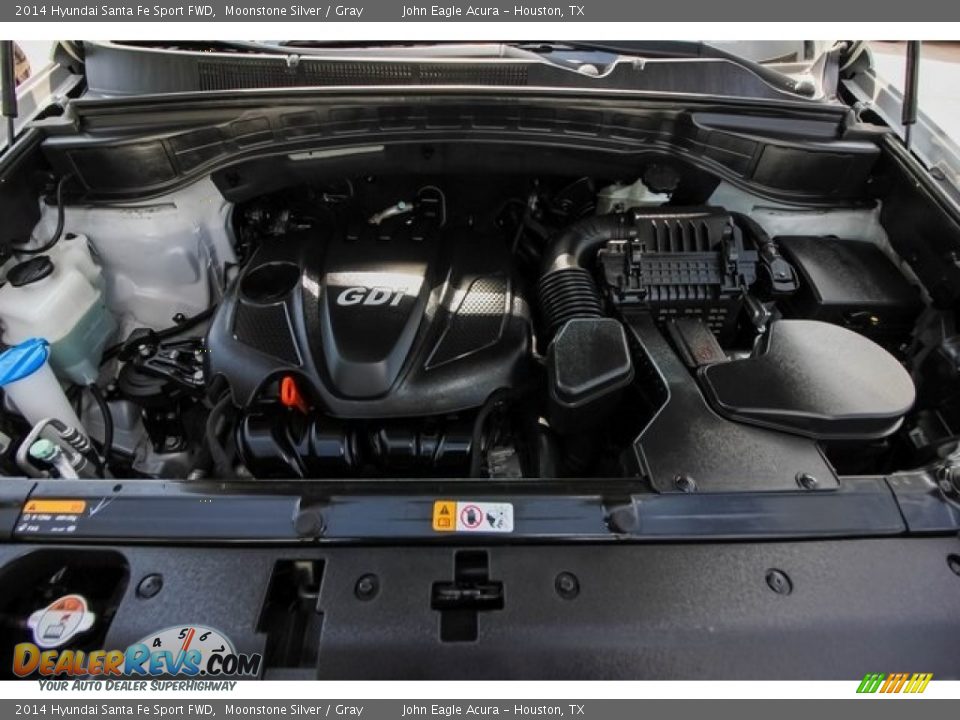 2014 Hyundai Santa Fe Sport FWD Moonstone Silver / Gray Photo #26