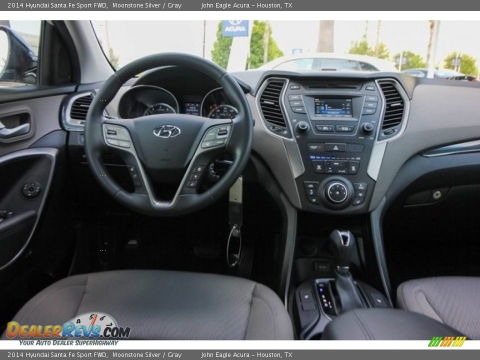 2014 Hyundai Santa Fe Sport FWD Moonstone Silver / Gray Photo #28