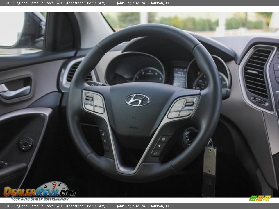 2014 Hyundai Santa Fe Sport FWD Moonstone Silver / Gray Photo #29