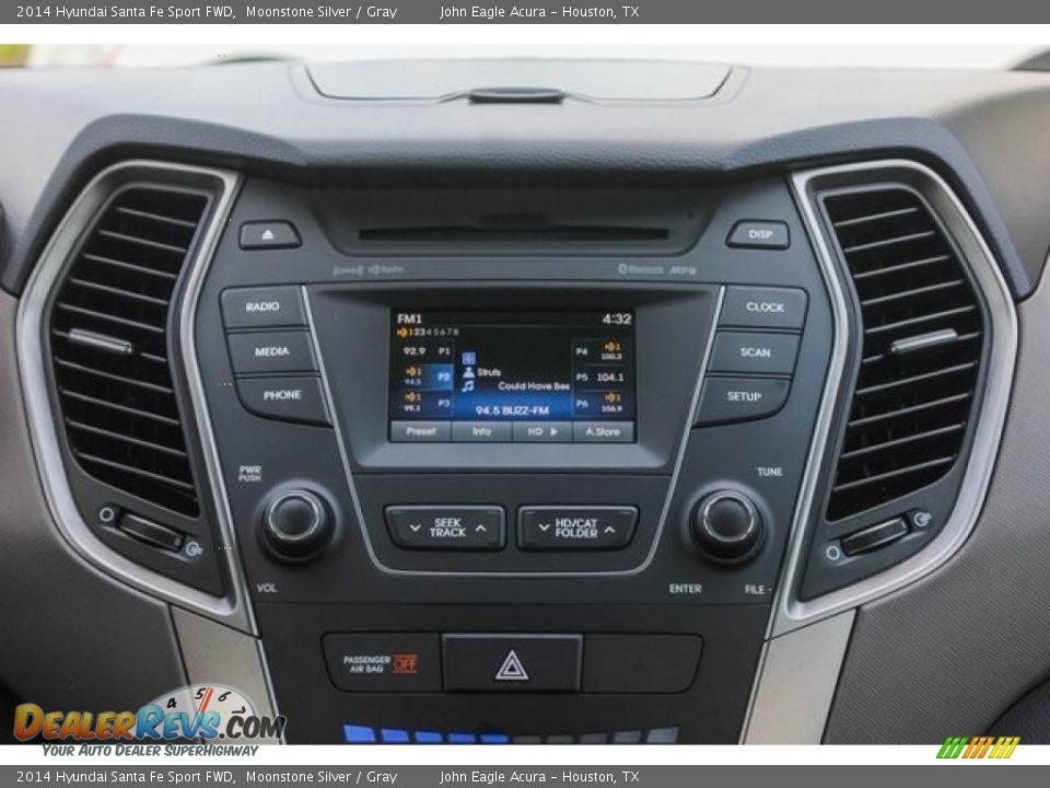 2014 Hyundai Santa Fe Sport FWD Moonstone Silver / Gray Photo #30