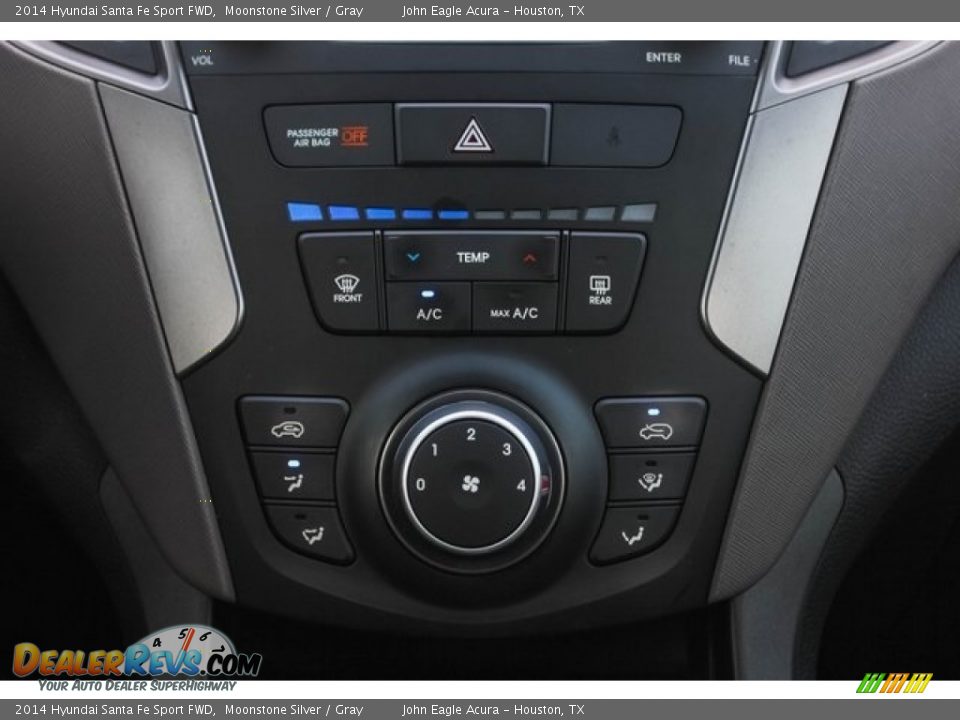 2014 Hyundai Santa Fe Sport FWD Moonstone Silver / Gray Photo #31