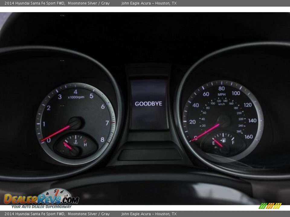 2014 Hyundai Santa Fe Sport FWD Moonstone Silver / Gray Photo #34