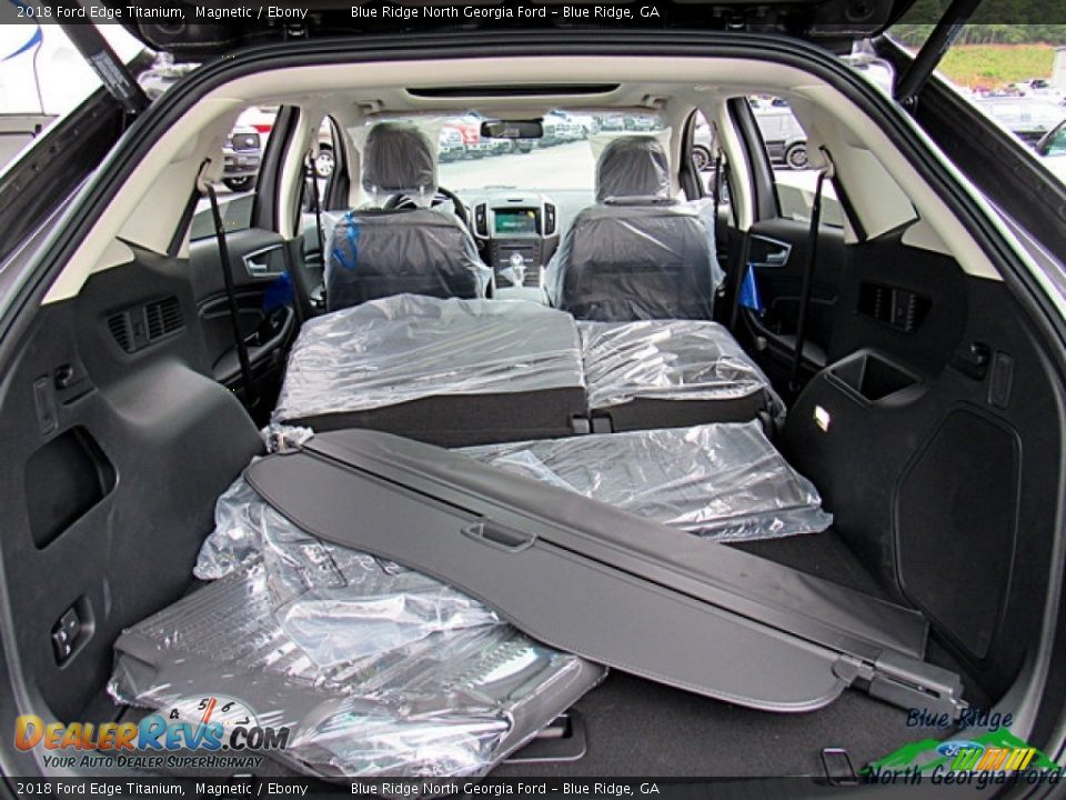 2018 Ford Edge Titanium Magnetic / Ebony Photo #14
