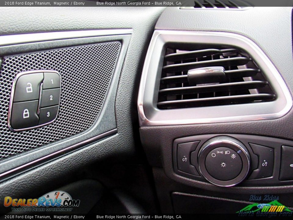 2018 Ford Edge Titanium Magnetic / Ebony Photo #20